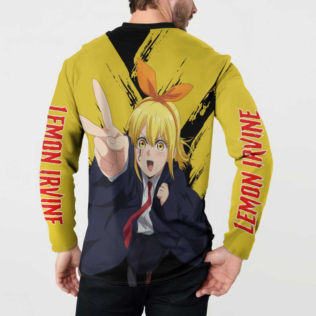 Lemon Irvine - Shakugan no Shana Button Sweatshirt Anime Style