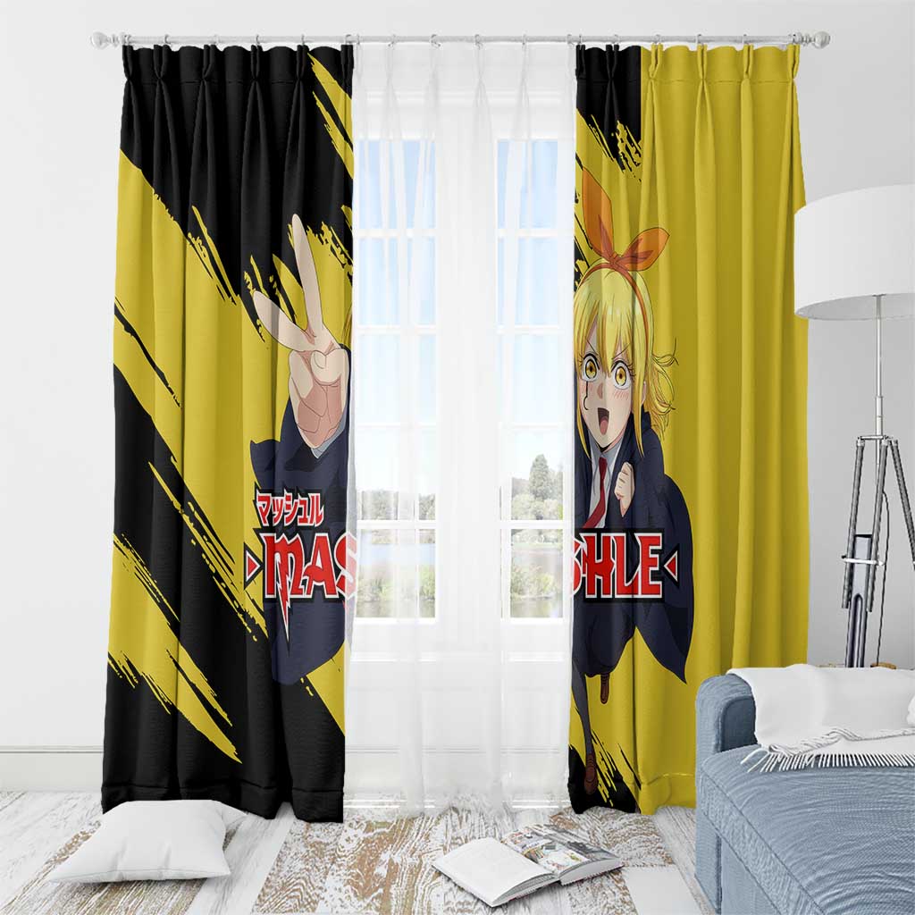 Lemon Irvine - Shakugan no Shana Window Curtain Anime Style