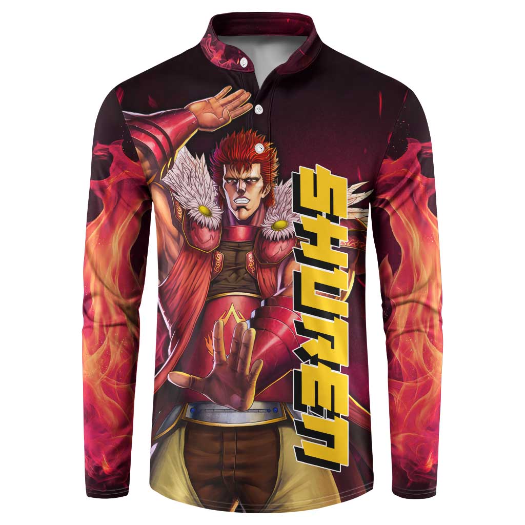 Shuren - Fist Of The North Star Button Sweatshirt Anime Style
