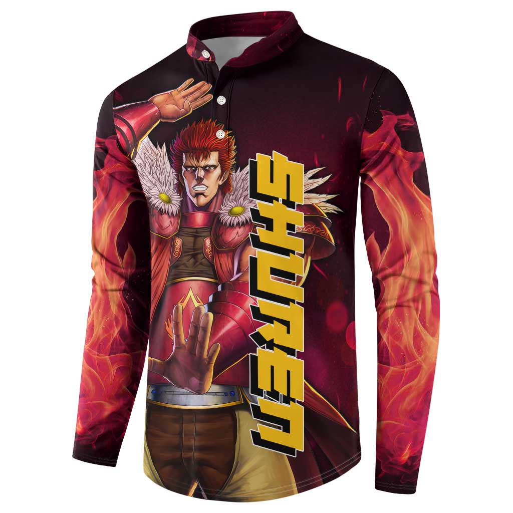 Shuren - Fist Of The North Star Button Sweatshirt Anime Style