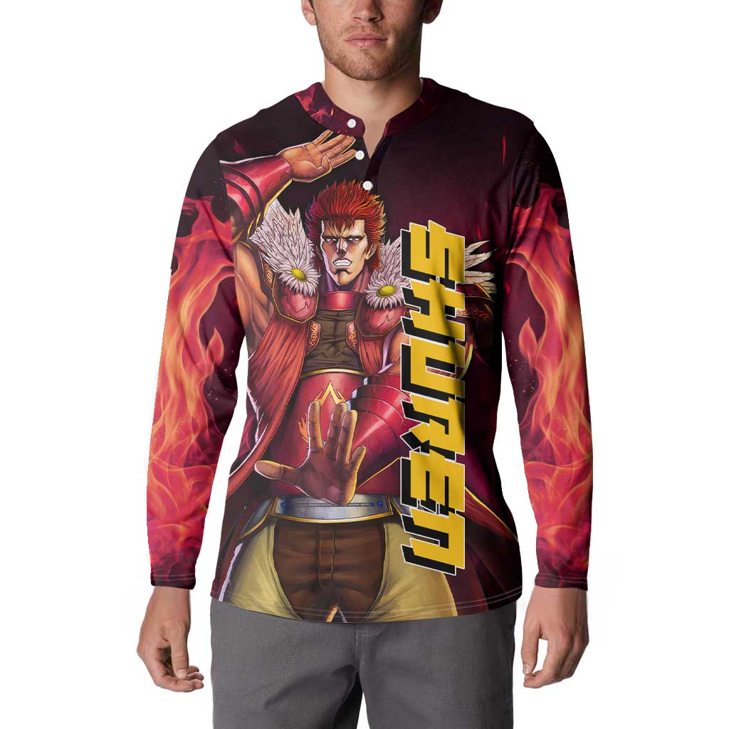 Shuren - Fist Of The North Star Button Sweatshirt Anime Style