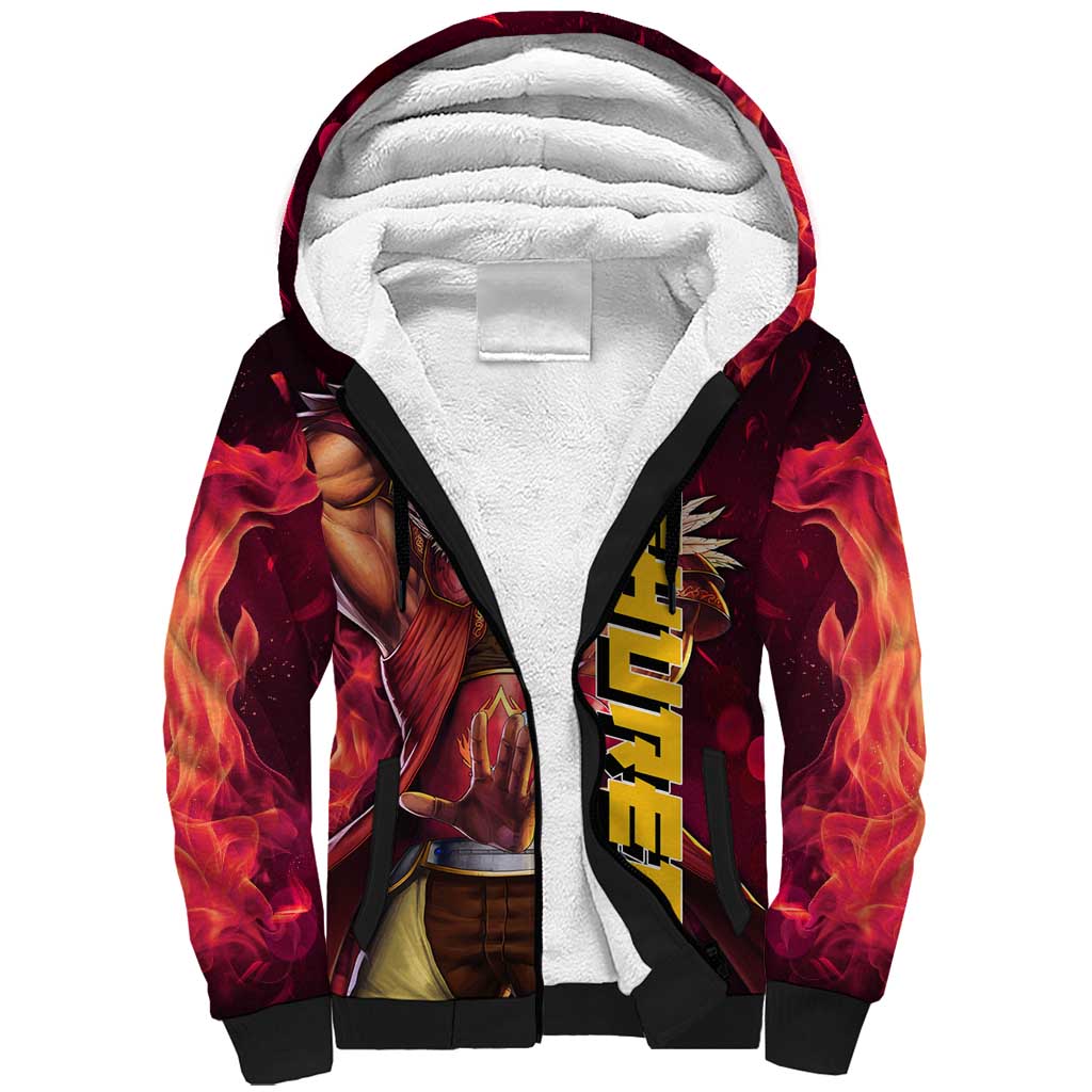 Shuren - Fist Of The North Star Sherpa Hoodie Anime Style
