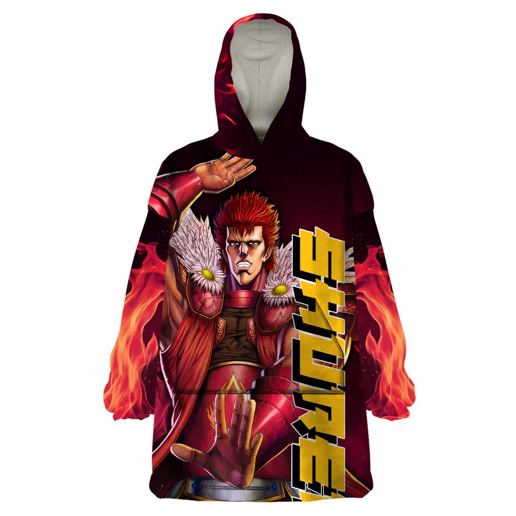 Shuren - Fist Of The North Star Wearable Blanket Hoodie Anime Style
