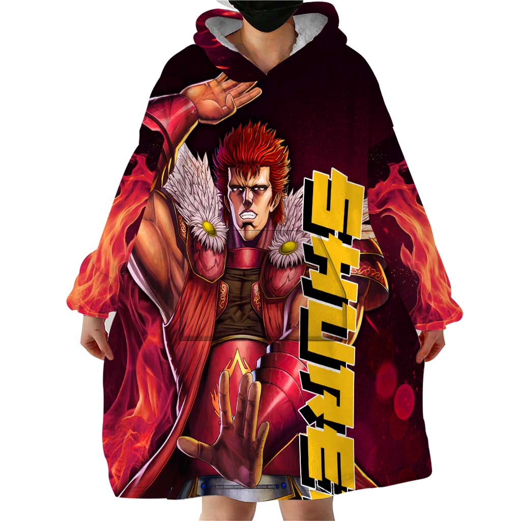 Shuren - Fist Of The North Star Wearable Blanket Hoodie Anime Style
