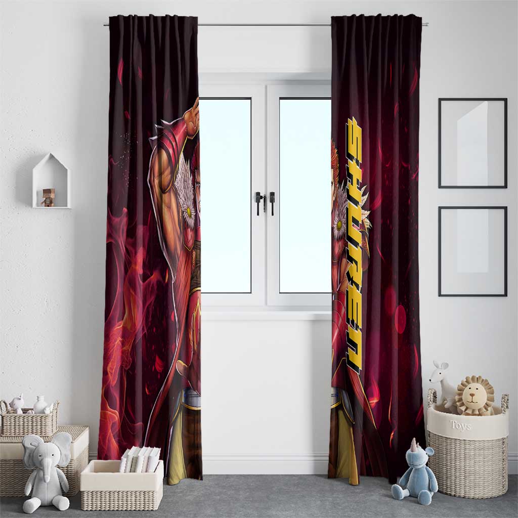 Shuren - Fist Of The North Star Window Curtain Anime Style