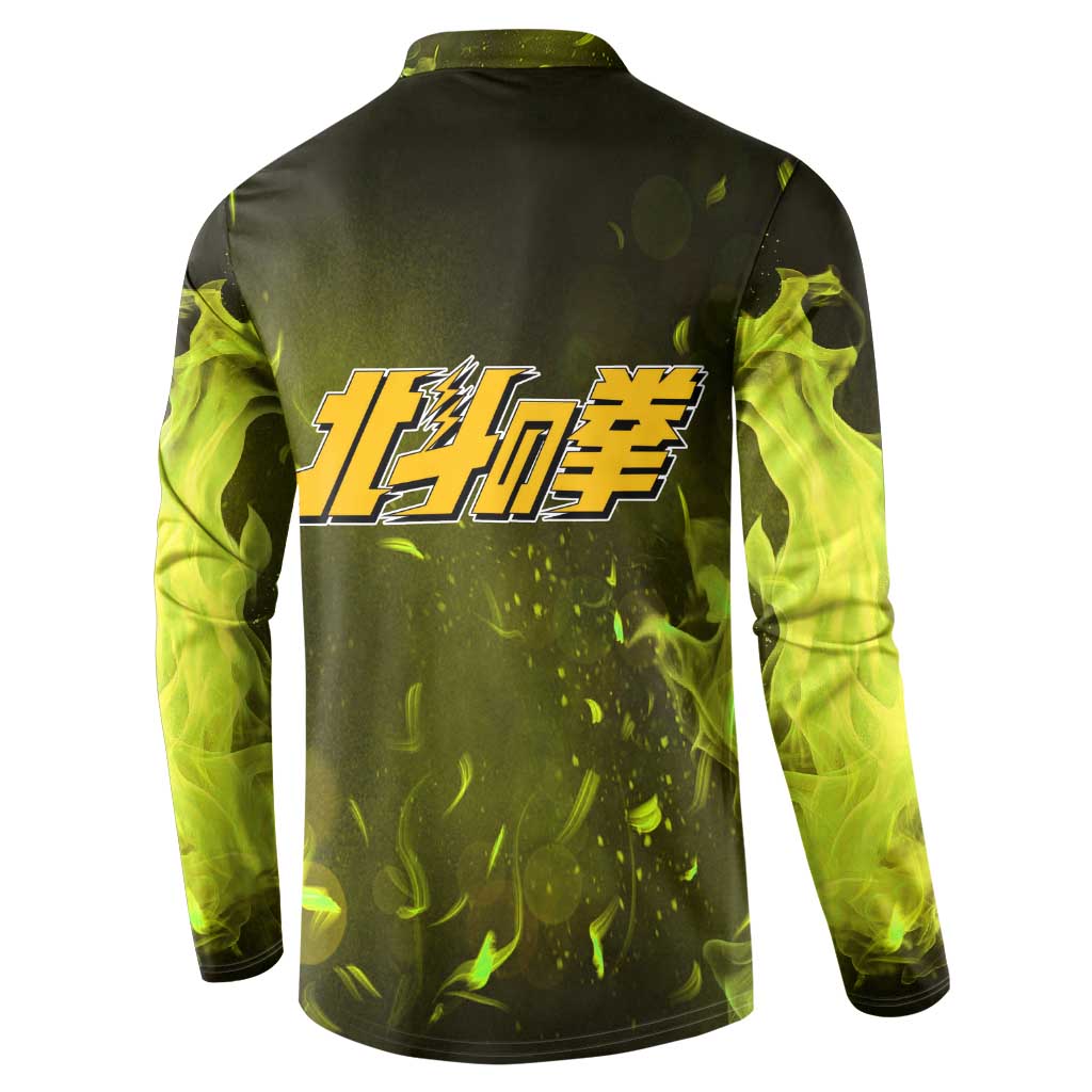 Shu - Fist Of The North Star Button Sweatshirt Anime Style