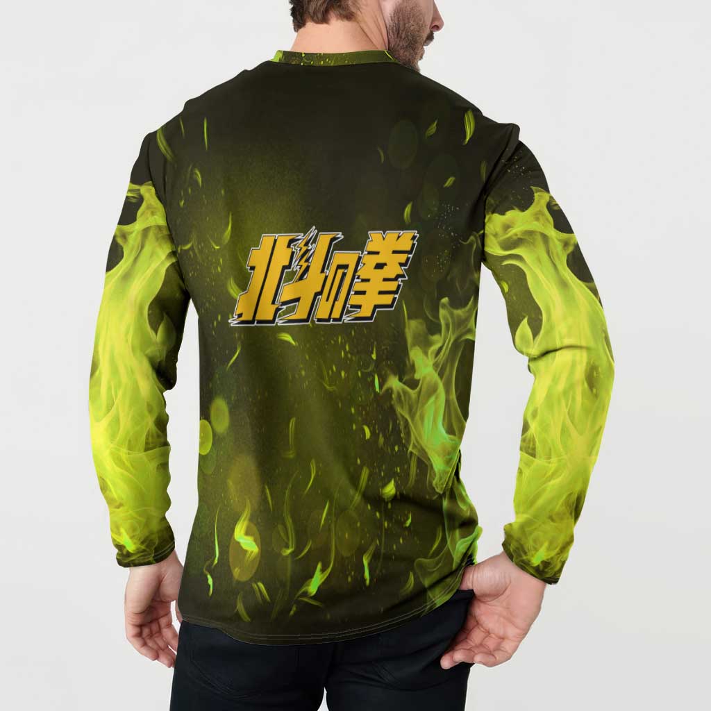 Shu - Fist Of The North Star Button Sweatshirt Anime Style