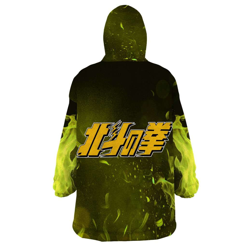 Shu - Fist Of The North Star Wearable Blanket Hoodie Anime Style