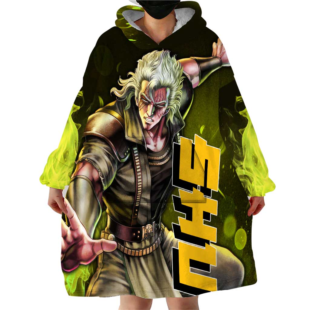 Shu - Fist Of The North Star Wearable Blanket Hoodie Anime Style