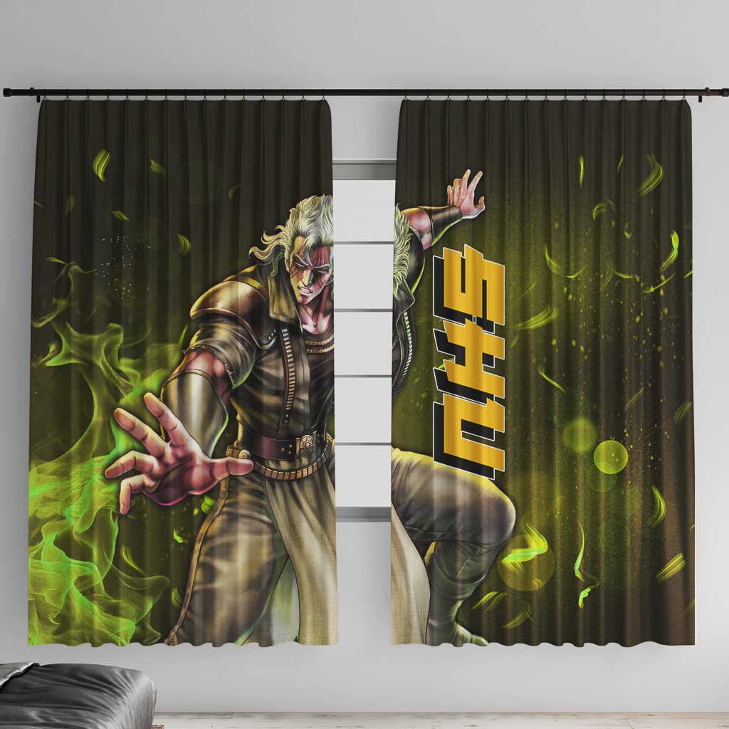 Shu - Fist Of The North Star Window Curtain Anime Style