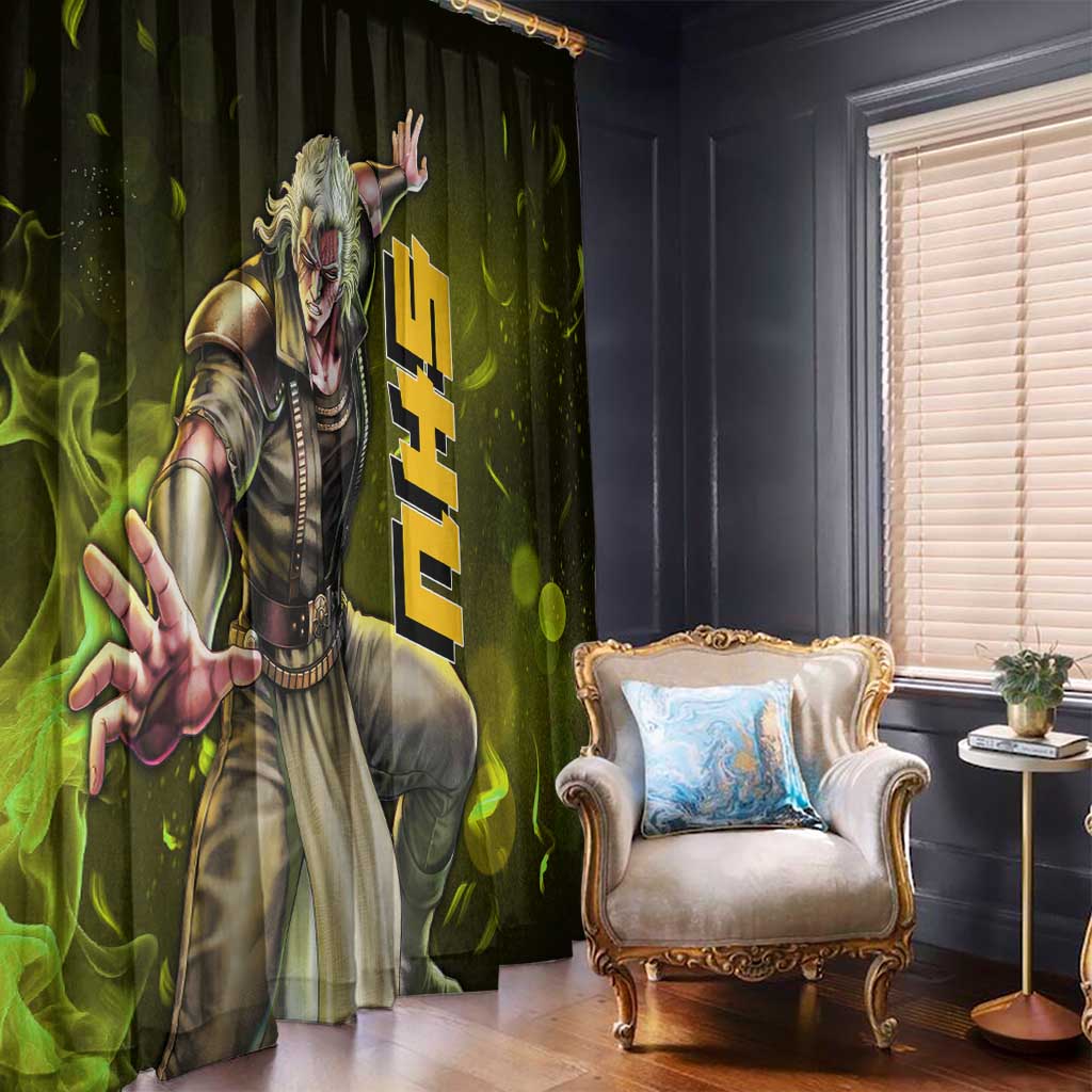 Shu - Fist Of The North Star Window Curtain Anime Style