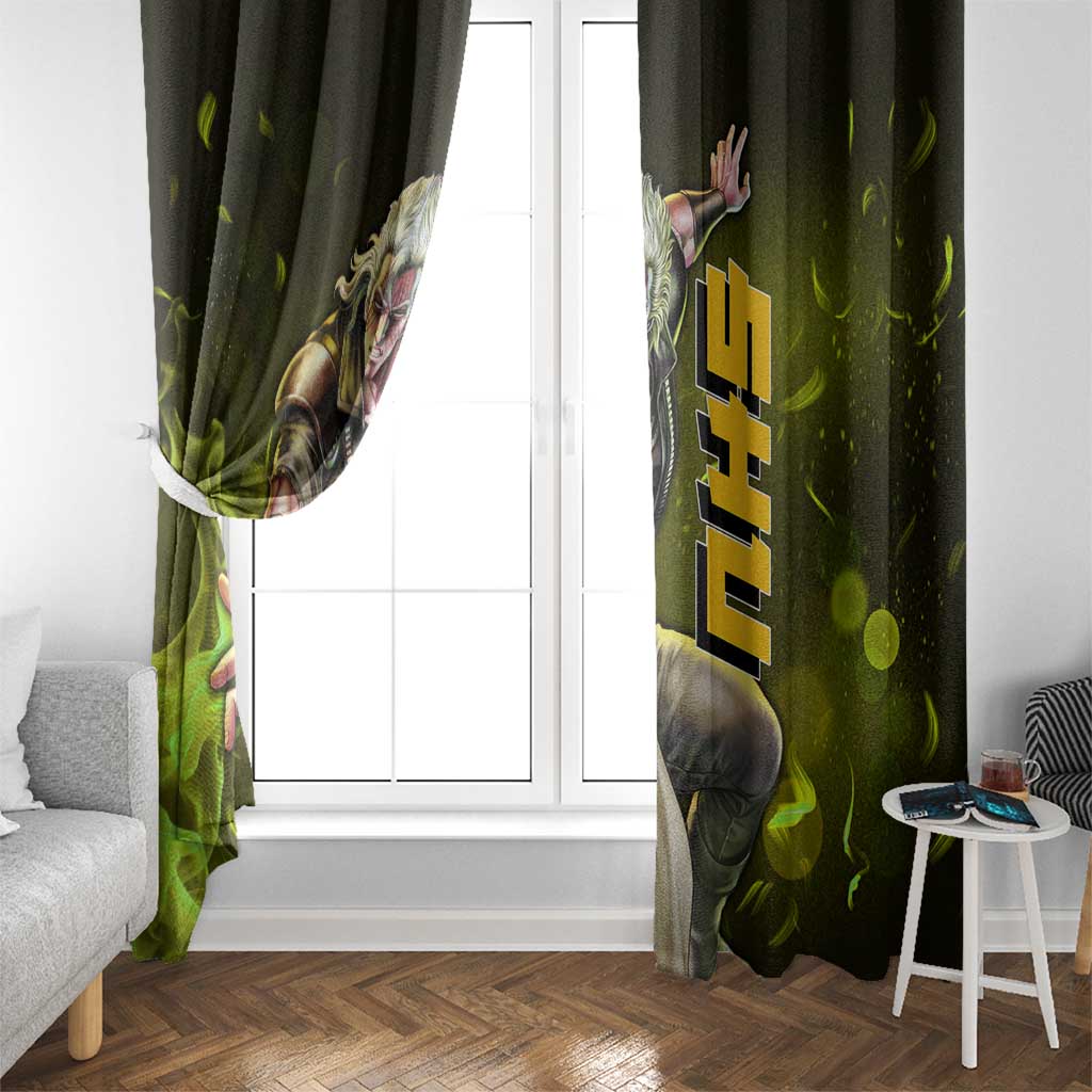 Shu - Fist Of The North Star Window Curtain Anime Style