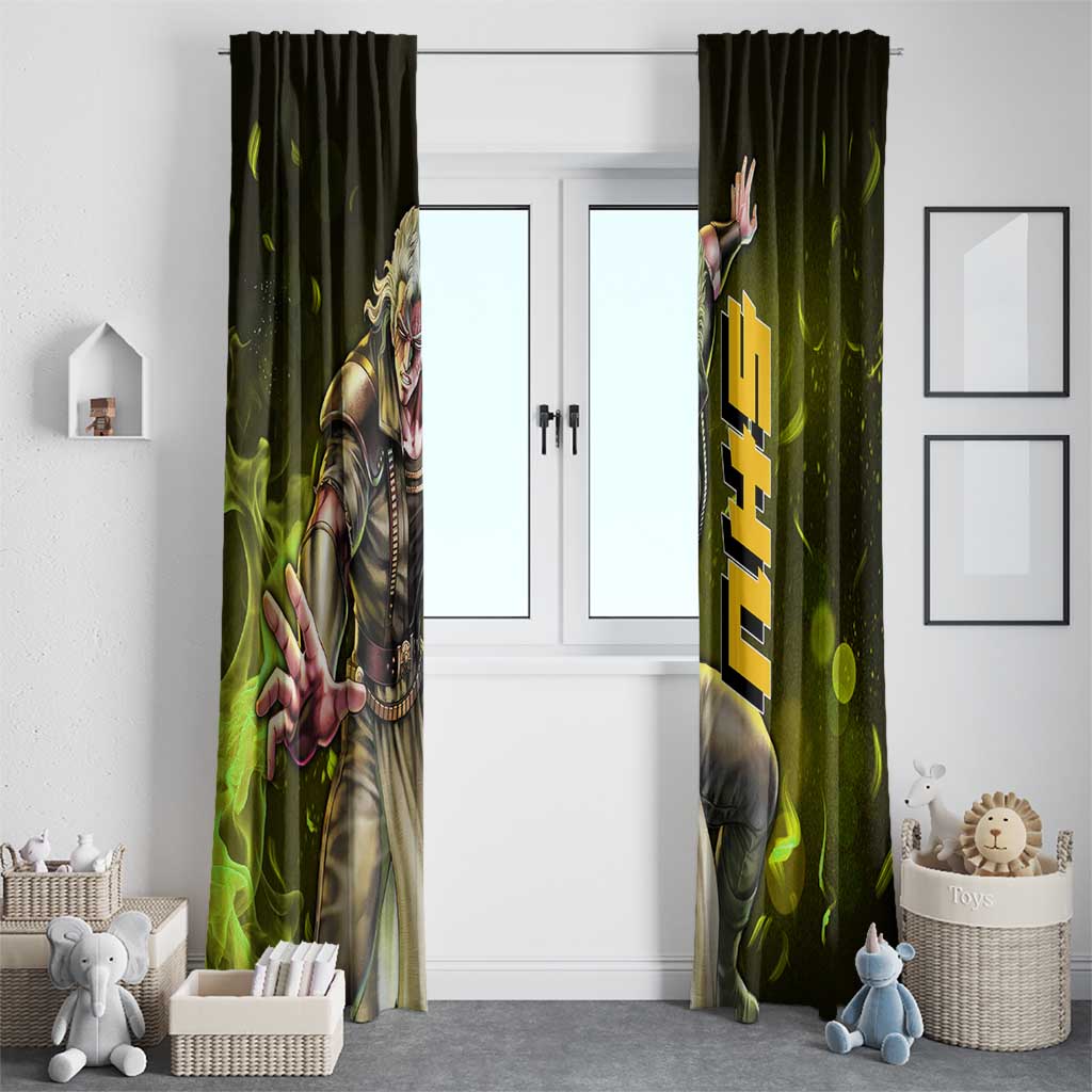 Shu - Fist Of The North Star Window Curtain Anime Style