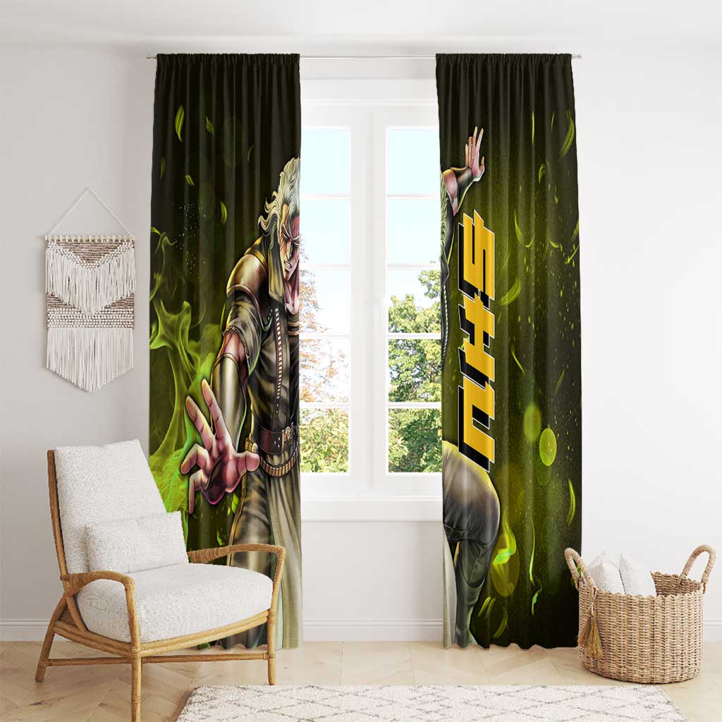 Shu - Fist Of The North Star Window Curtain Anime Style
