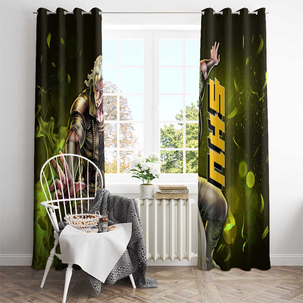 Shu - Fist Of The North Star Window Curtain Anime Style
