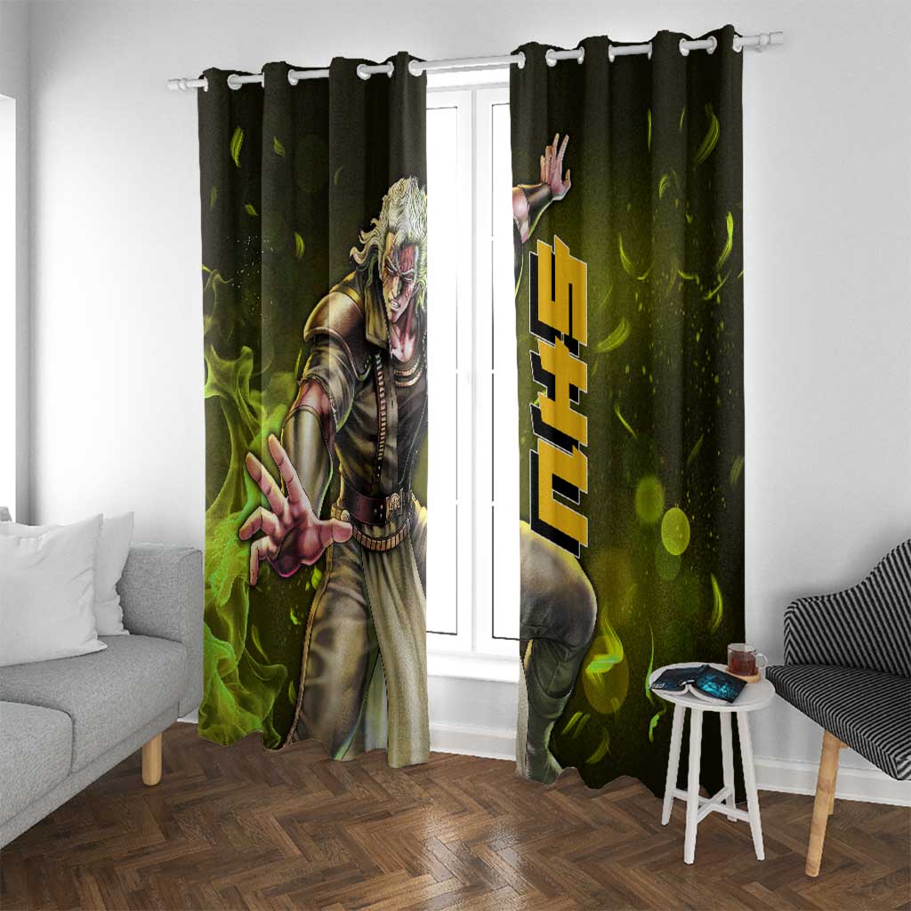 Shu - Fist Of The North Star Window Curtain Anime Style