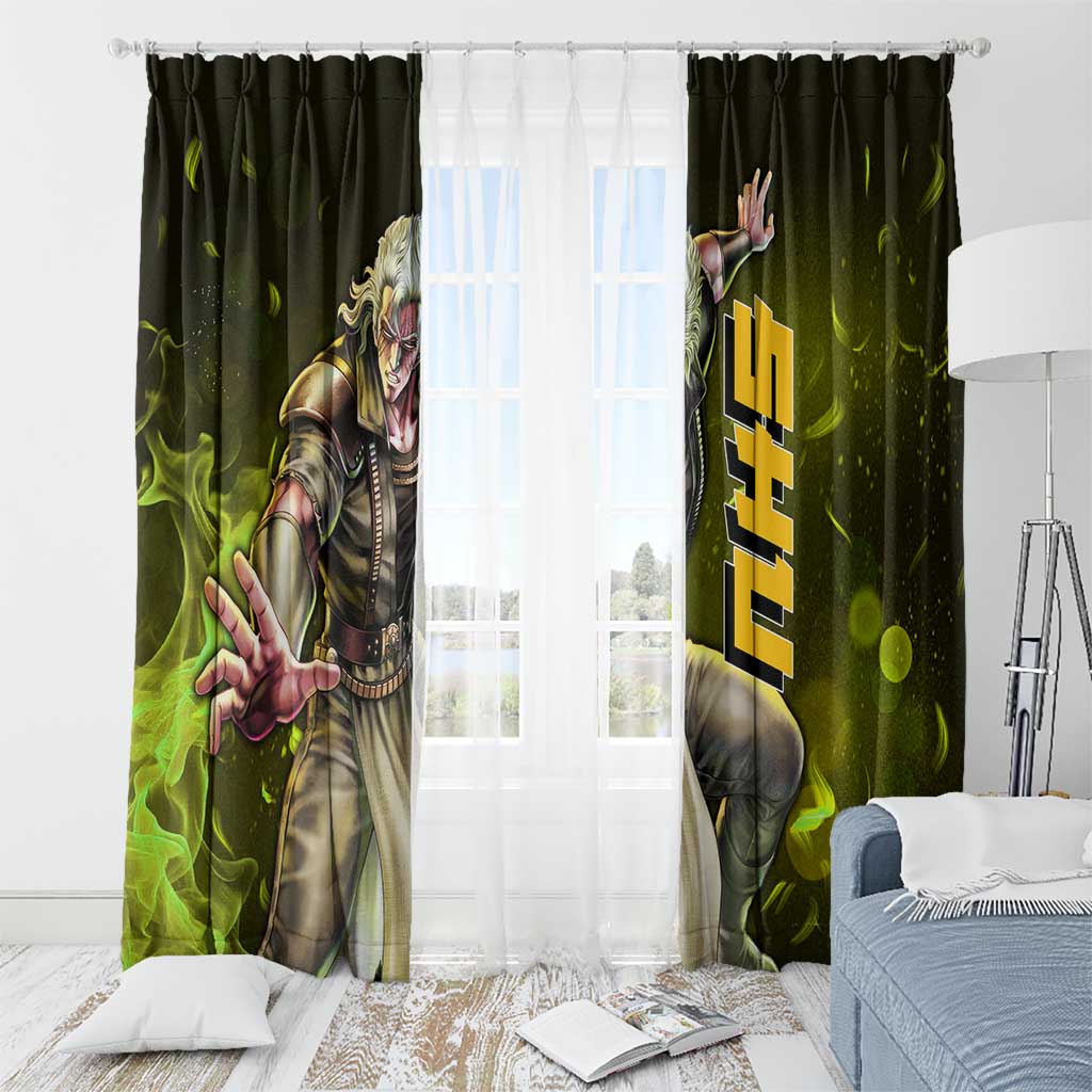 Shu - Fist Of The North Star Window Curtain Anime Style