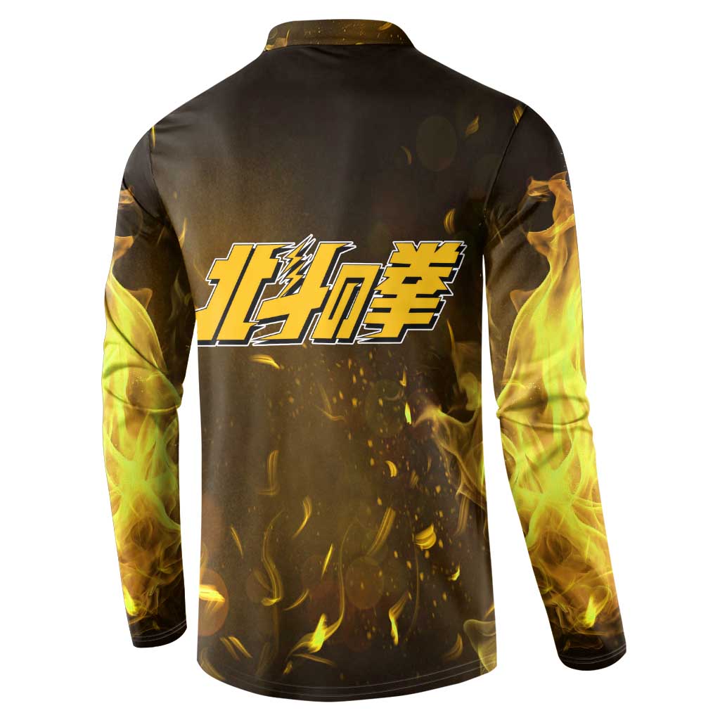 Young - Fist Of The North Star Button Sweatshirt Anime Style