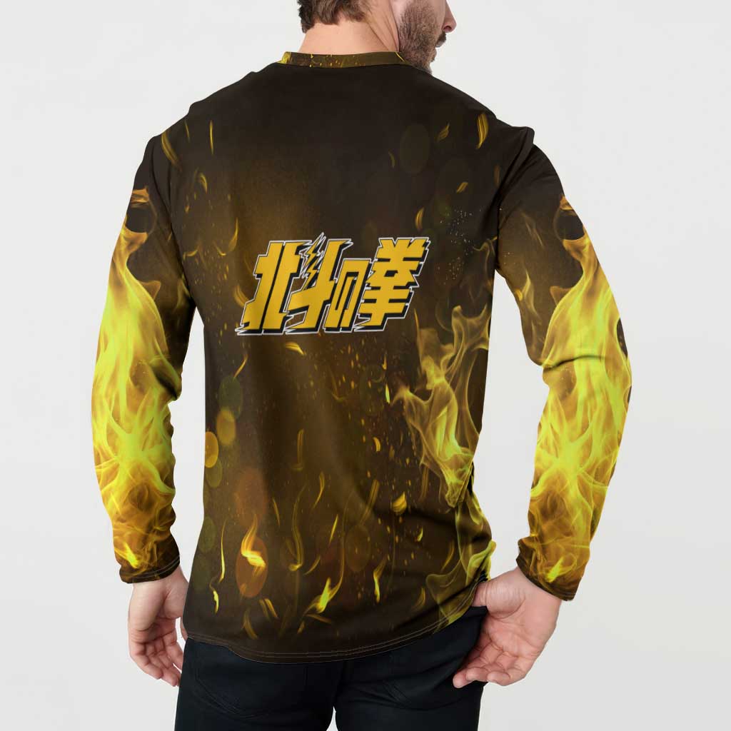 Young - Fist Of The North Star Button Sweatshirt Anime Style