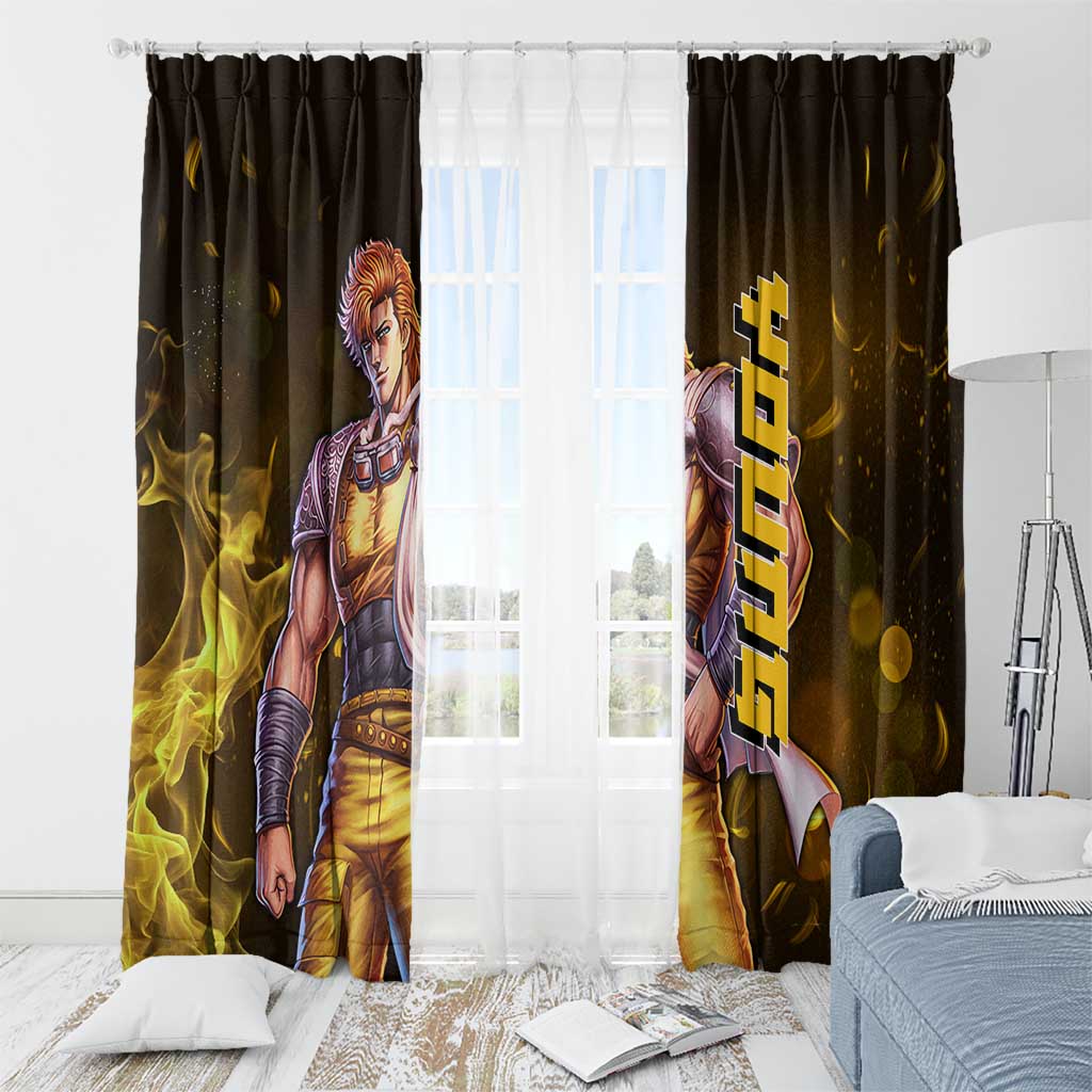 Young - Fist Of The North Star Window Curtain Anime Style