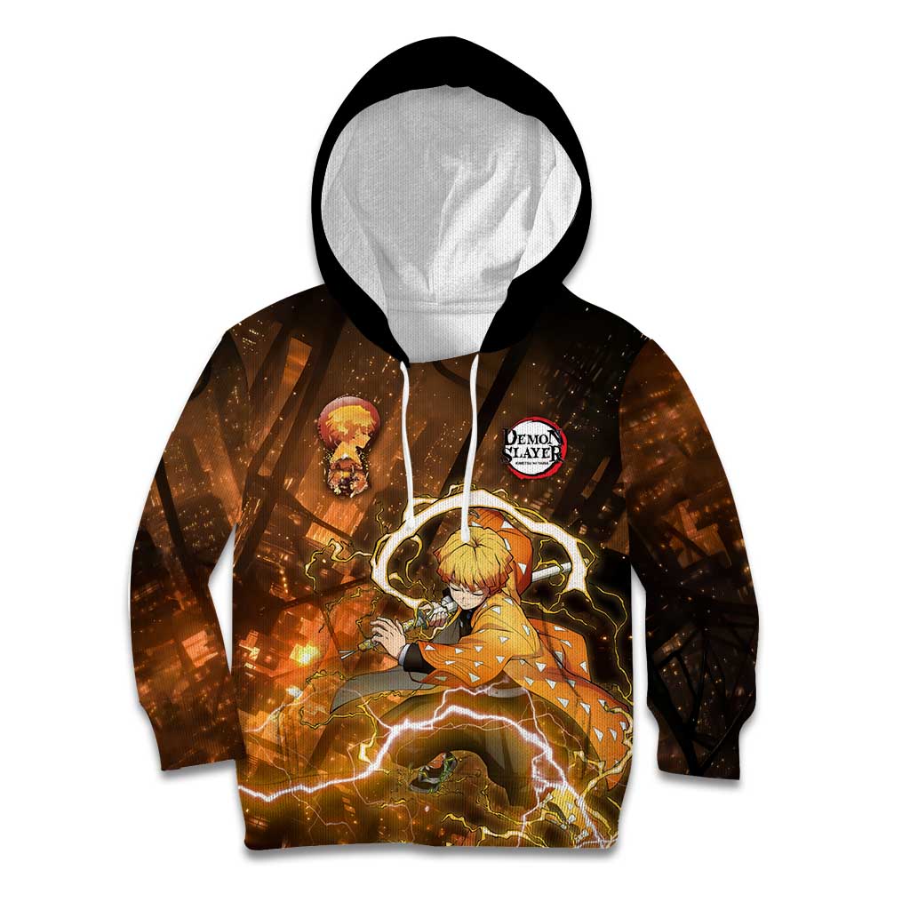 Nenitsu - Infinity Castle - Demon Slayer Kid Hoodie Anime Style