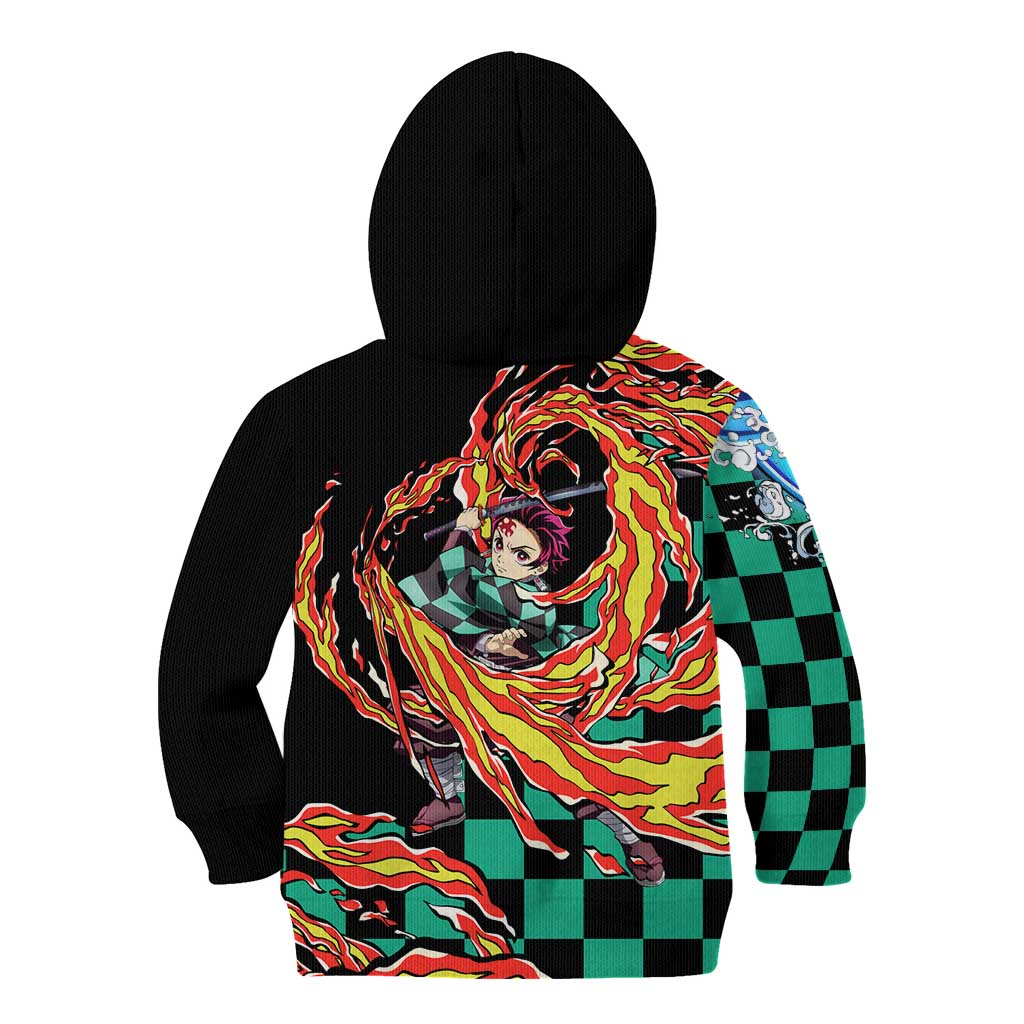 Tanjiro Kamado - Demon Slayer Kid Hoodie Anime Style