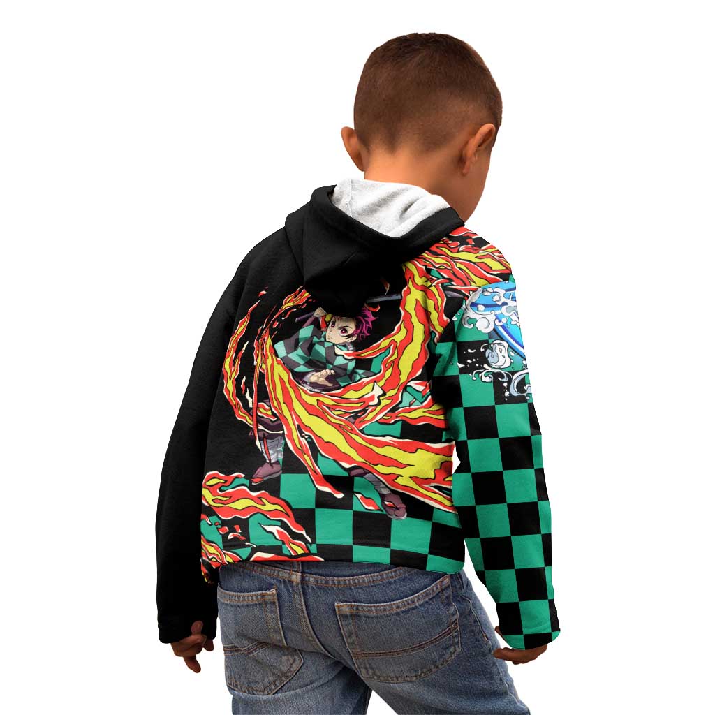 Tanjiro Kamado - Demon Slayer Kid Hoodie Anime Style
