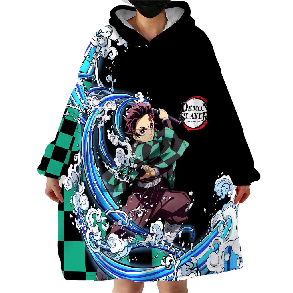 Tanjiro Kamado - Demon Slayer Wearable Blanket Hoodie Anime Style