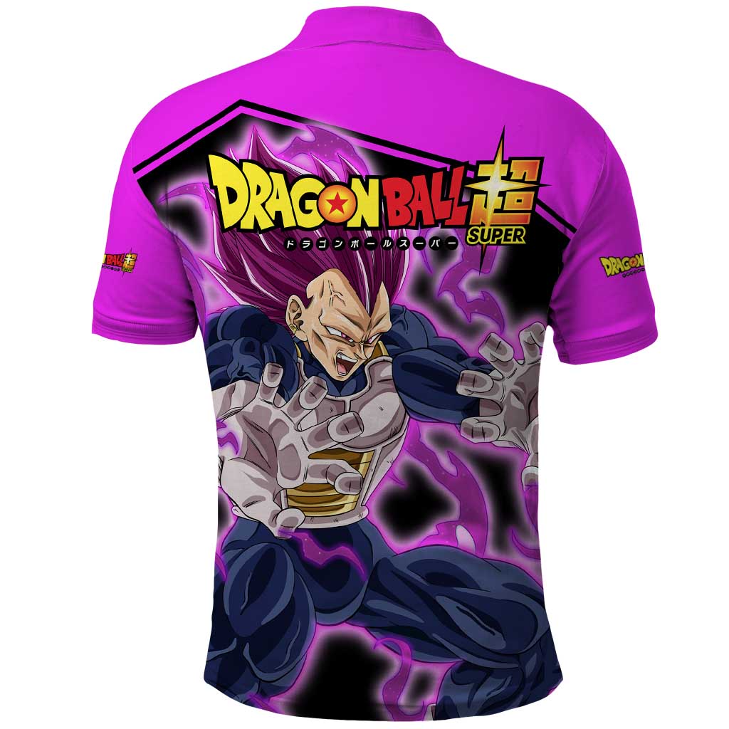 Vegeta Ultra Ego - Dragon Ball Polo Shirt Anime Style