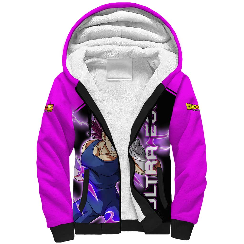 Vegeta Ultra Ego - Dragon Ball Sherpa Hoodie Anime Style