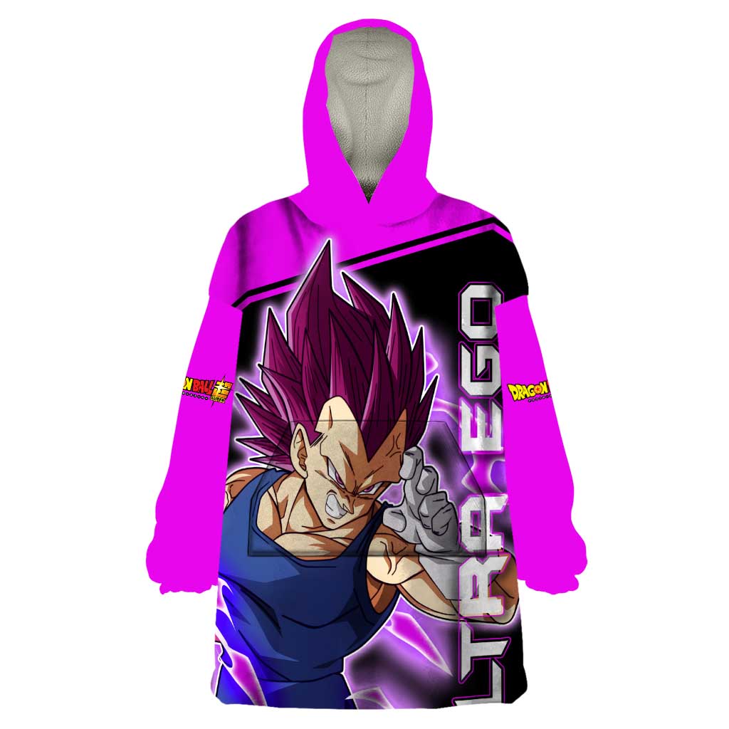 Vegeta Ultra Ego - Dragon Ball Wearable Blanket Hoodie Anime Style