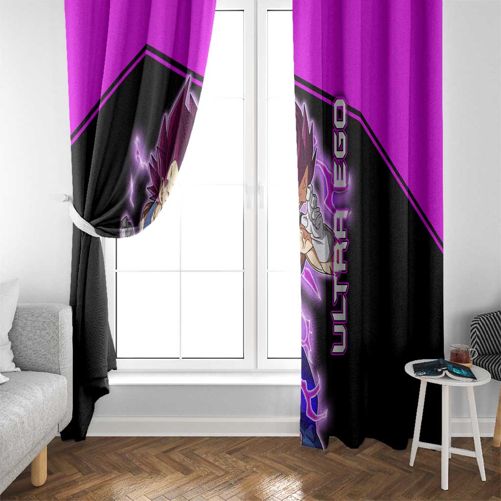 Vegeta Ultra Ego - Dragon Ball Window Curtain Anime Style