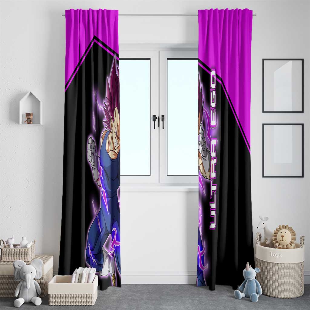 Vegeta Ultra Ego - Dragon Ball Window Curtain Anime Style