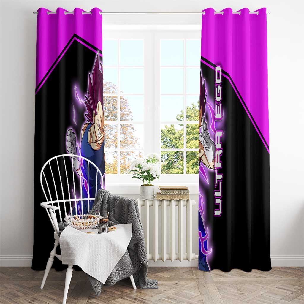 Vegeta Ultra Ego - Dragon Ball Window Curtain Anime Style
