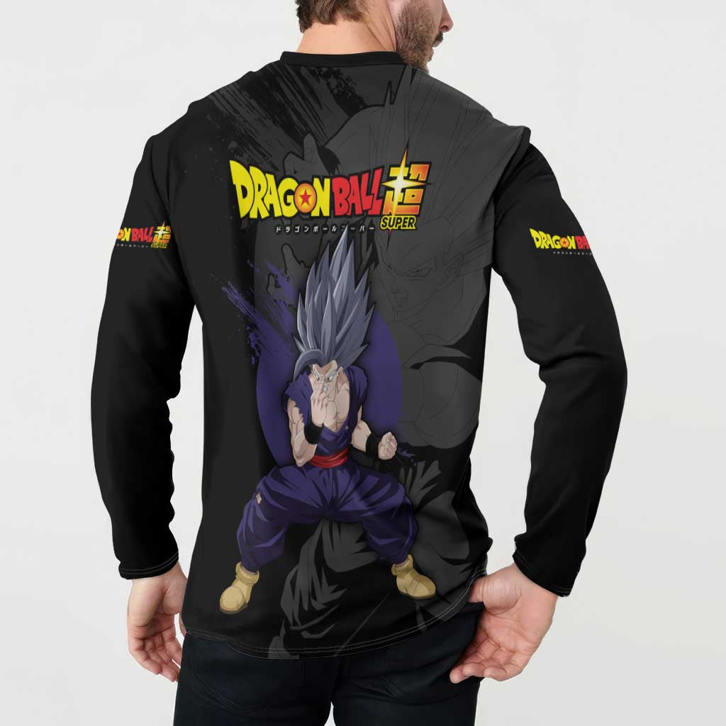 Gohan Beast - Dragon Ball Button Sweatshirt Anime Style