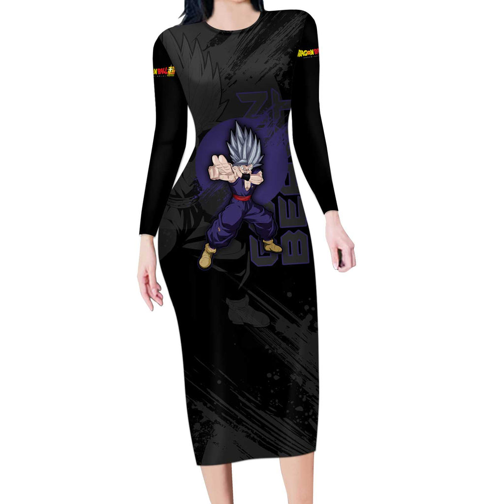 Gohan Beast - Dragon Ball Long Sleeve Bodycon Dress Anime Style
