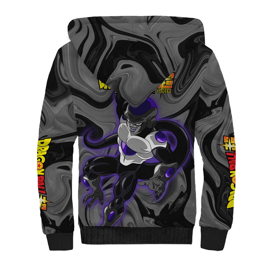 Black Frieza - Dragon Ball Sherpa Hoodie Anime Style