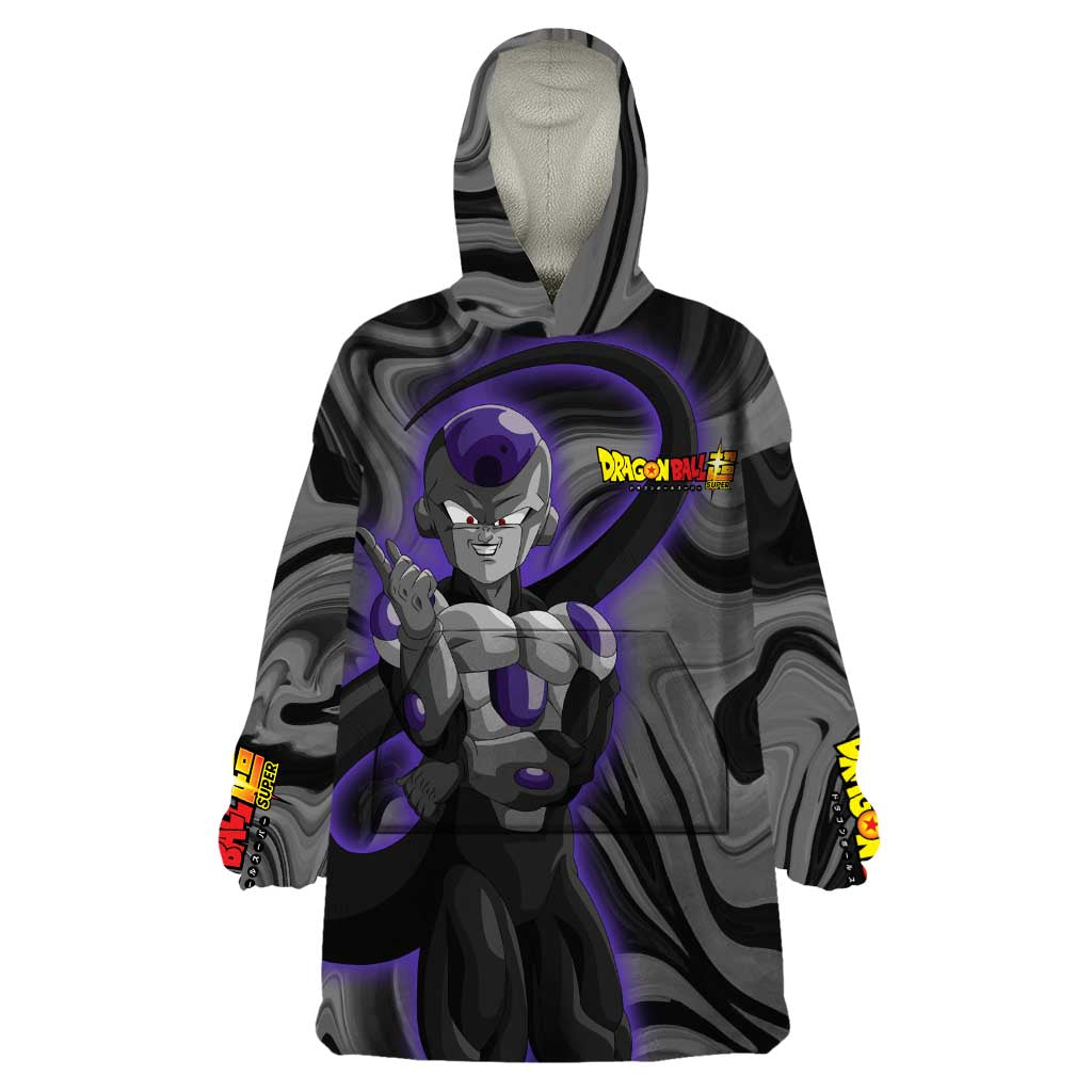 Black Frieza - Dragon Ball Wearable Blanket Hoodie Anime Style