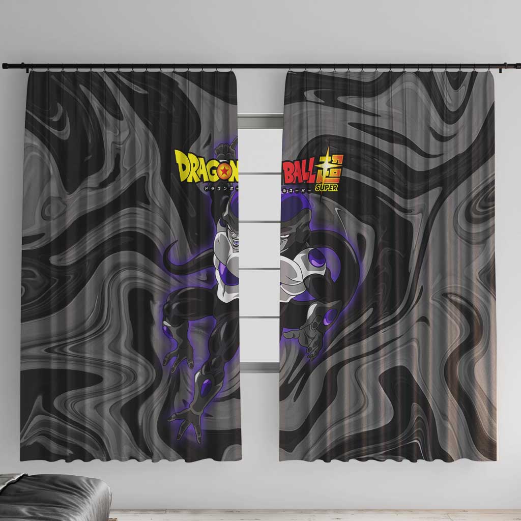 Black Frieza - Dragon Ball Window Curtain Anime Style