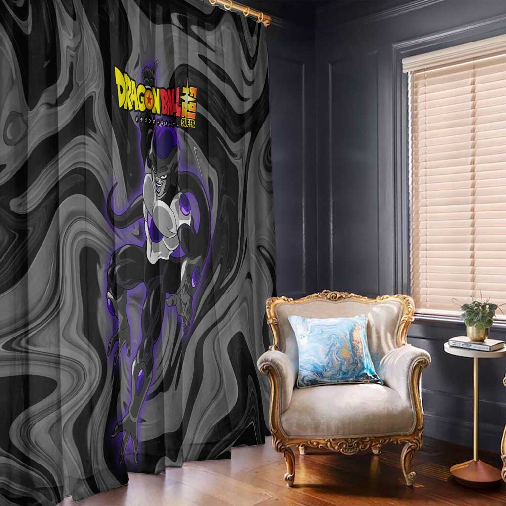 Black Frieza - Dragon Ball Window Curtain Anime Style