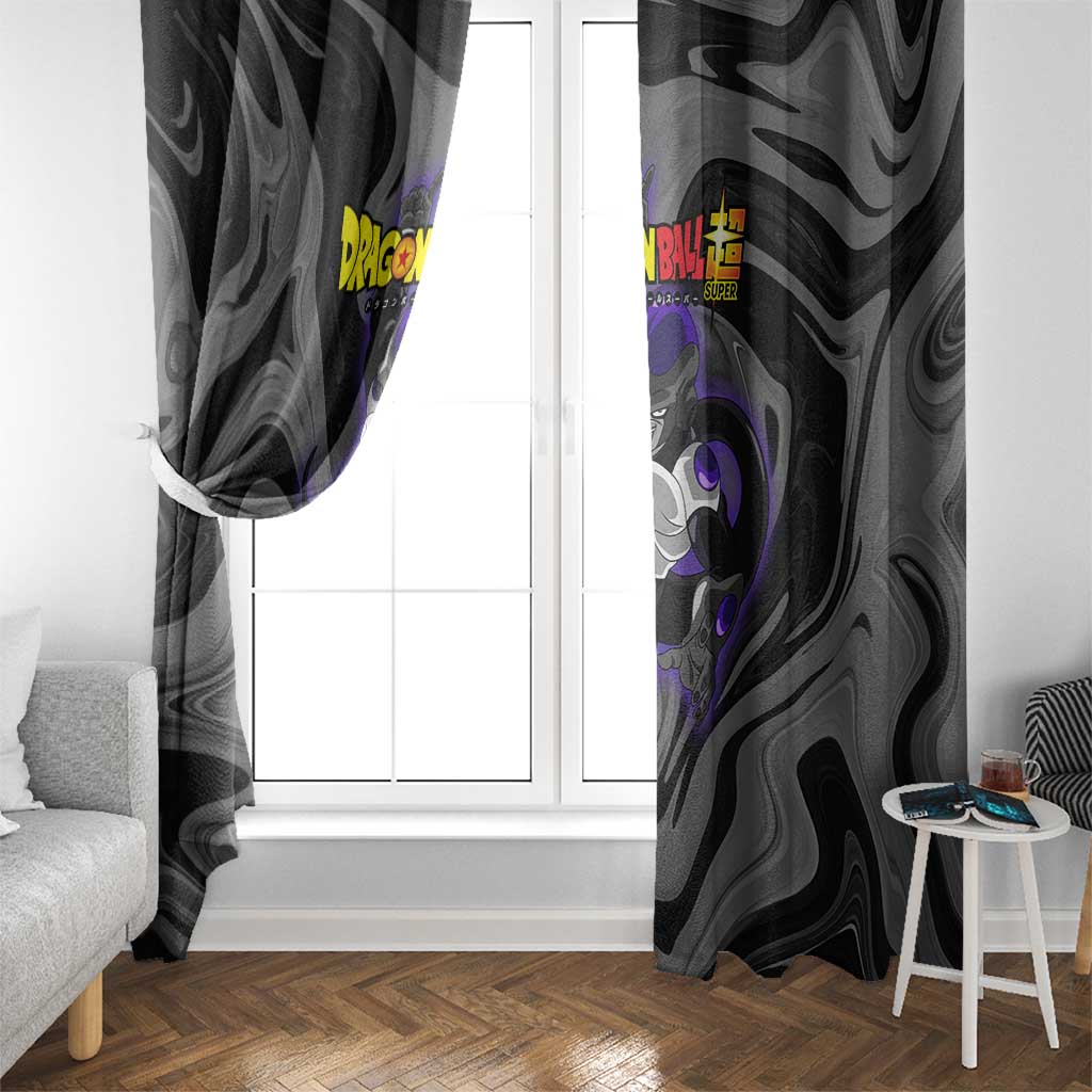 Black Frieza - Dragon Ball Window Curtain Anime Style