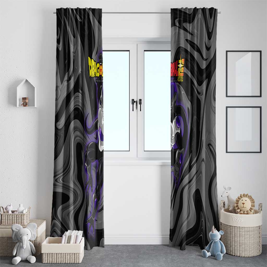 Black Frieza - Dragon Ball Window Curtain Anime Style