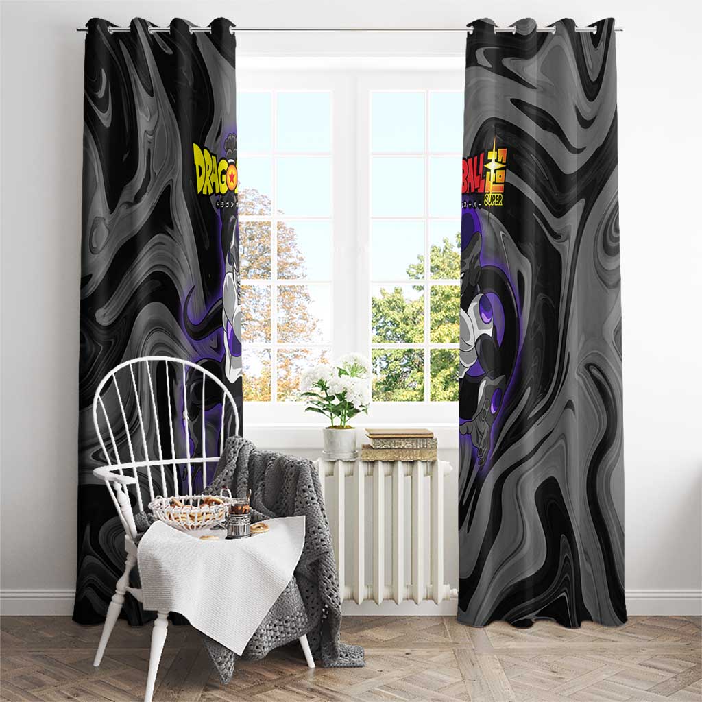 Black Frieza - Dragon Ball Window Curtain Anime Style
