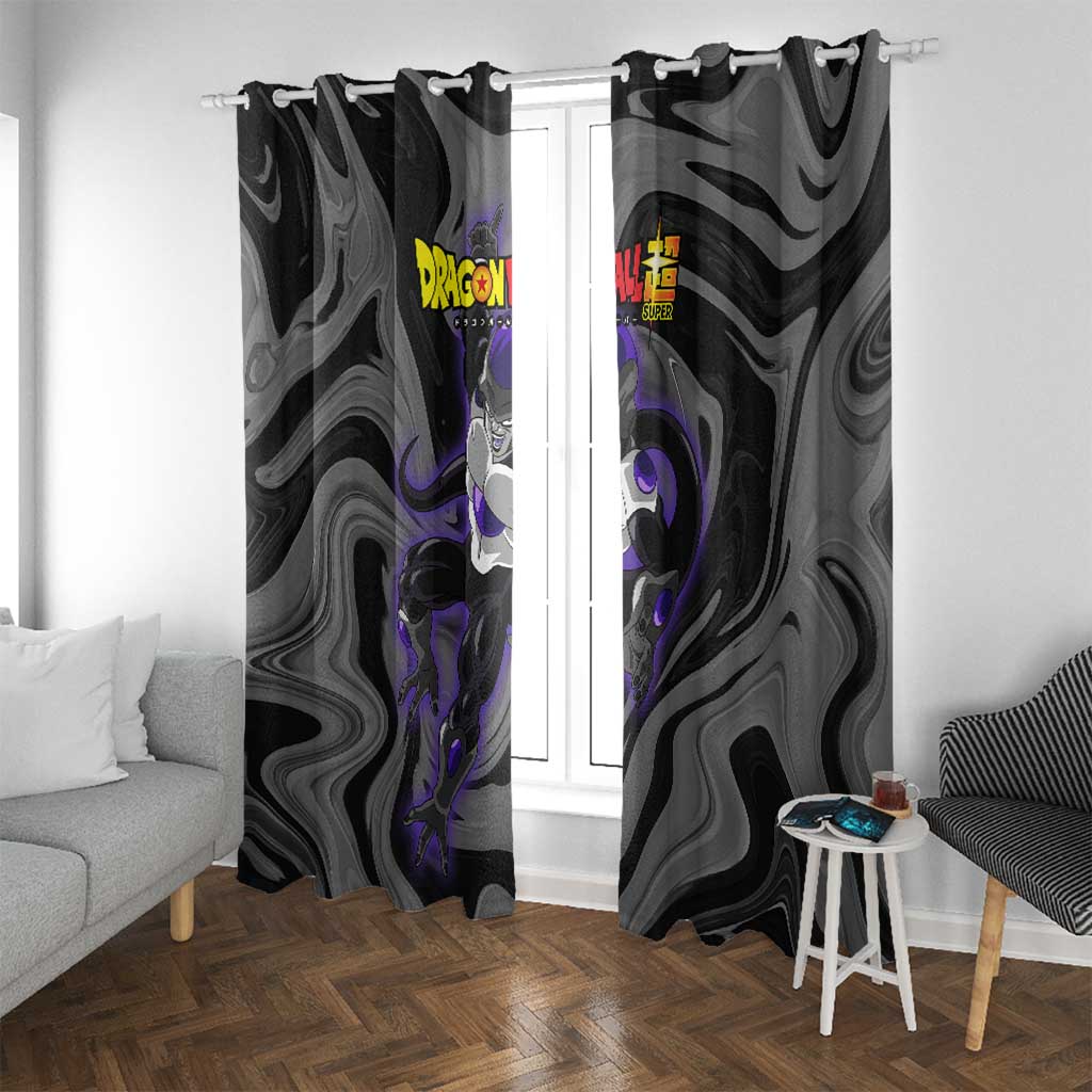 Black Frieza - Dragon Ball Window Curtain Anime Style