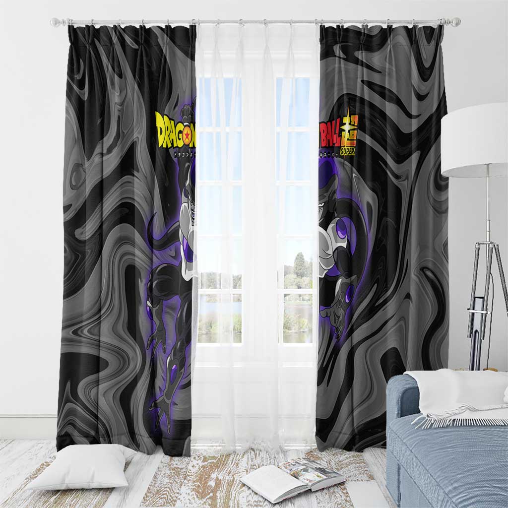 Black Frieza - Dragon Ball Window Curtain Anime Style