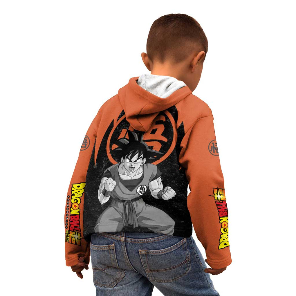 Goku - Dragon Ball Z Kid Hoodie Anime Style