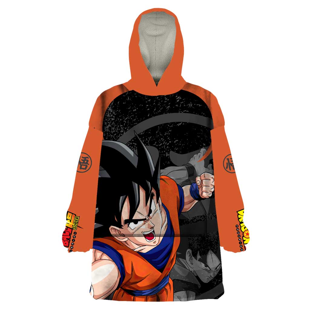 Goku - Dragon Ball Z Wearable Blanket Hoodie Anime Style