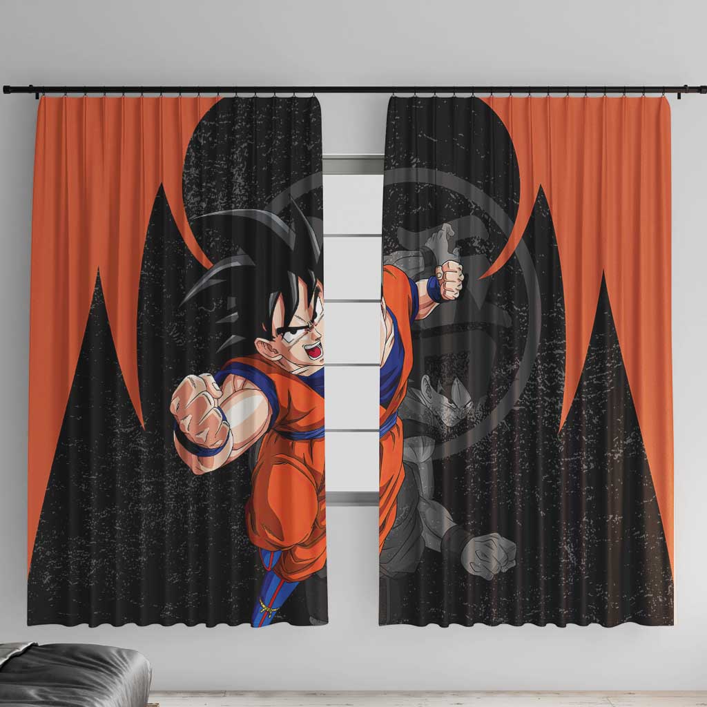 Goku - Dragon Ball Z Window Curtain Anime Style