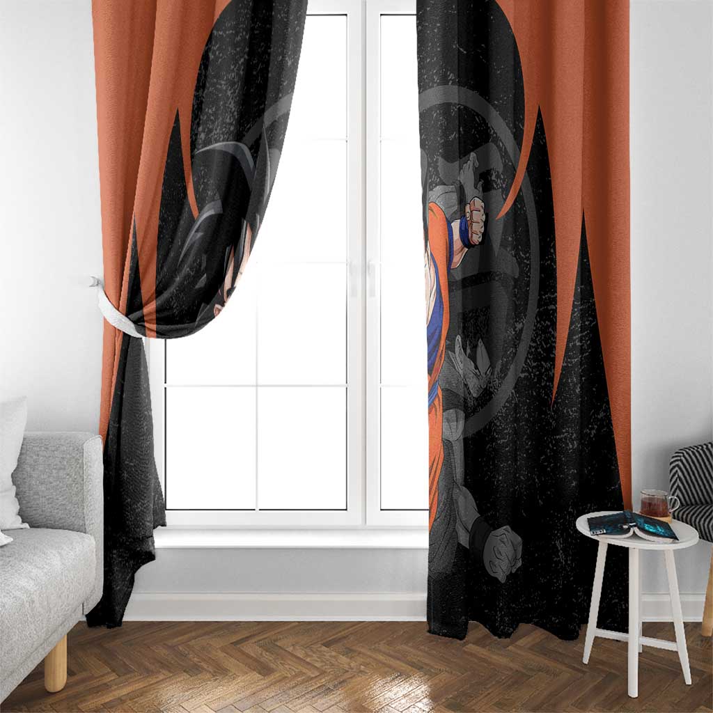 Goku - Dragon Ball Z Window Curtain Anime Style