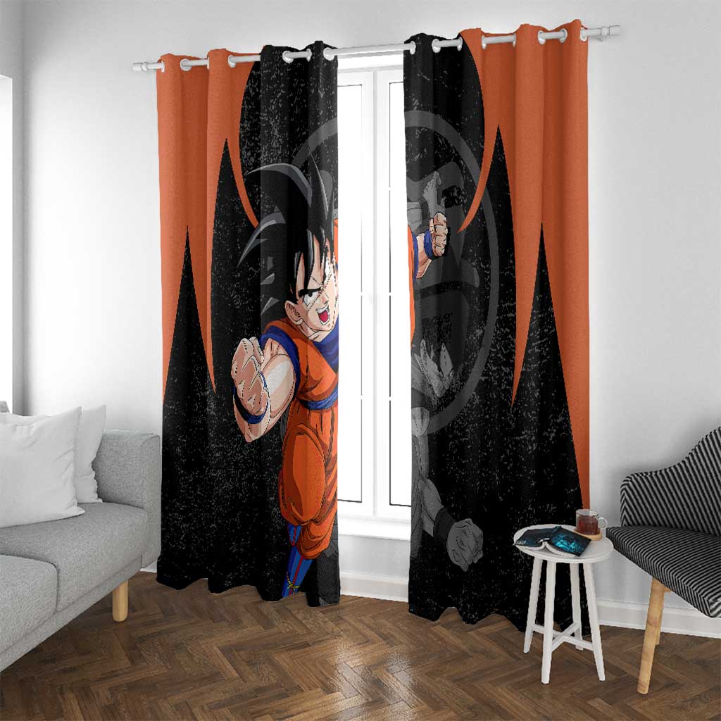 Goku - Dragon Ball Z Window Curtain Anime Style